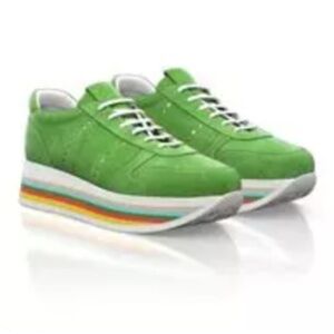 GIROTTI Rainbow Colored Sole 5134 Size 40 EU / 10 US
